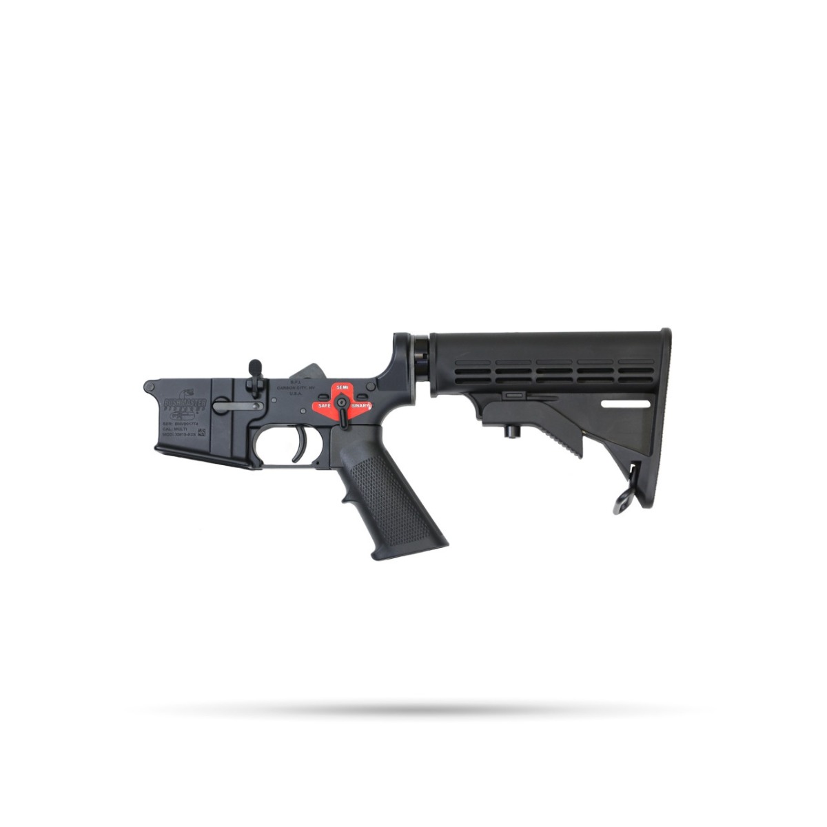 Bushmaster 00-20011-BLK Lower 223 Rem 5.56 NATO Matte Black Trigger
