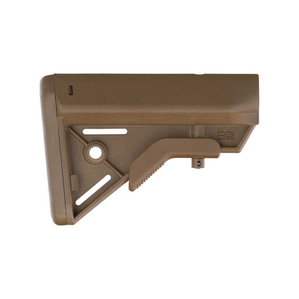 B5 Systems BRV-203-01 Bravo SOPMOD Stock Mil-Spec Coyote Brown