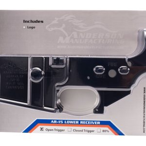Anderson AM-15 Lower Receiver Multi-Caliber 7075 T6 Aluminum Black