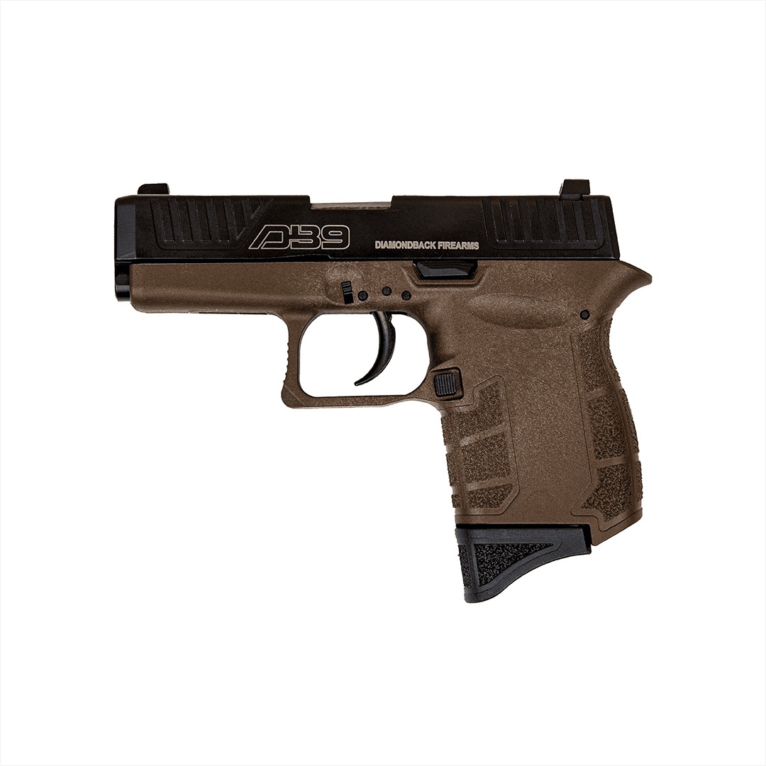 Diamondback DB9 Gen IV 9mm 3.1 in Barrel Black Polymer 6 Rds Striker Fired