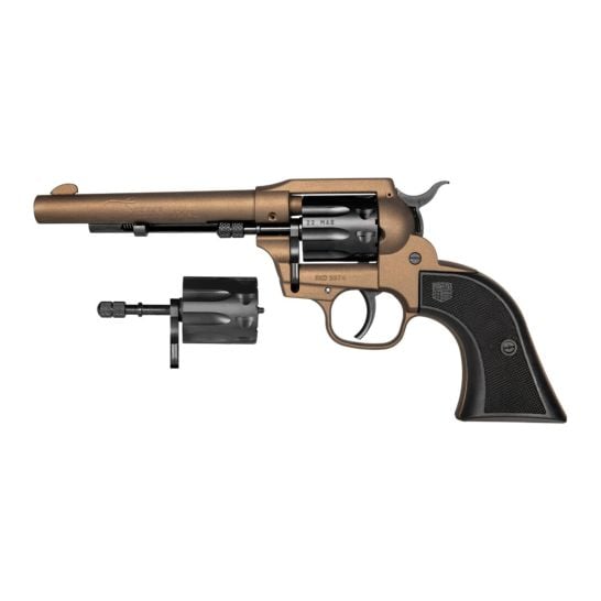 DiamondBack DB053CA071 Sidekick 22LR/22M 9RD Midnight Bronze Revolver