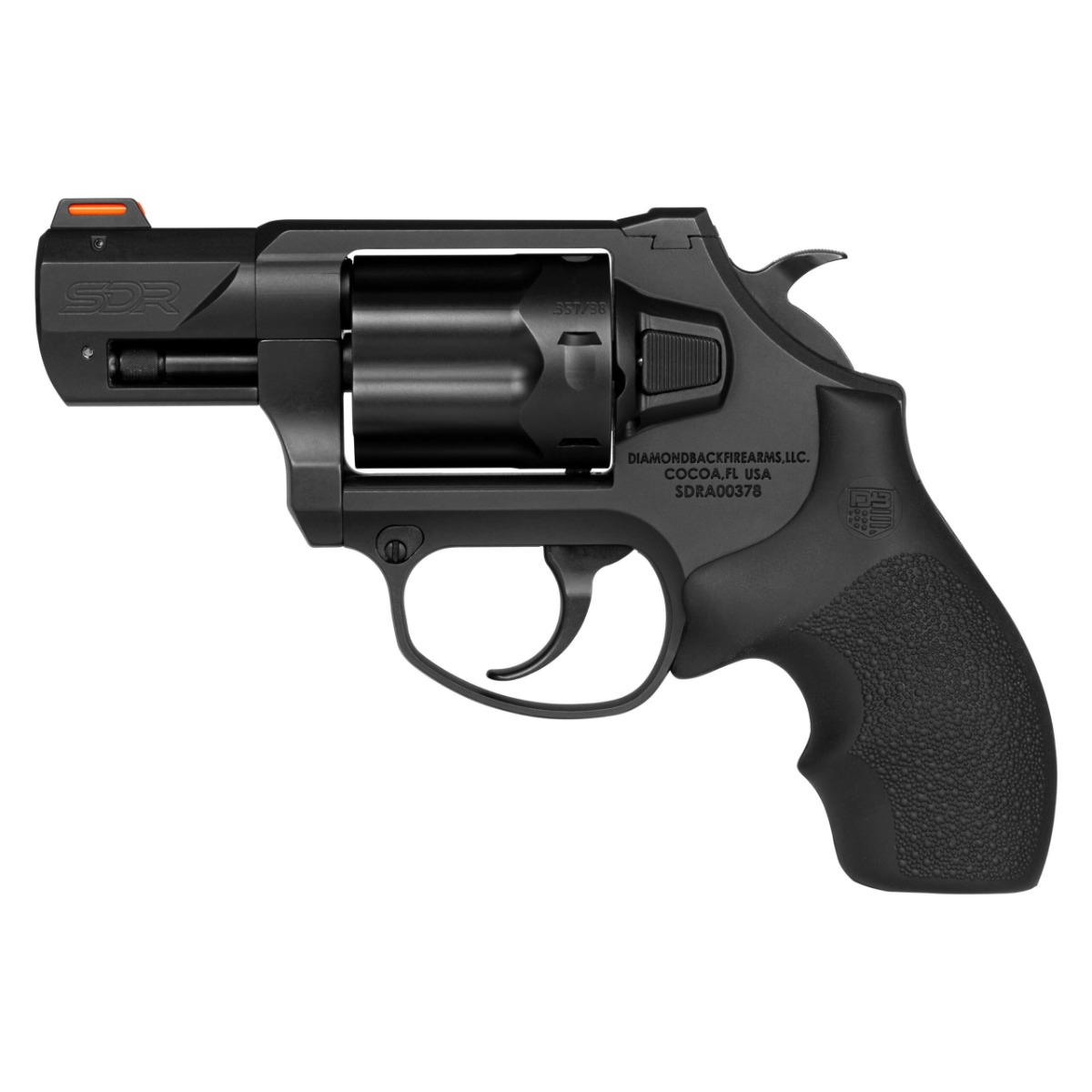 Diamondback DB0700S001 Revolver .357/.38 6-Shot Black Nitride Steel