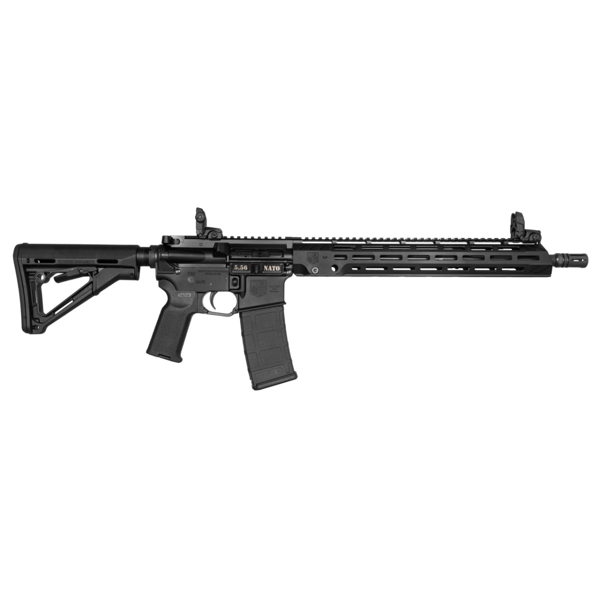 Diamondback DB1889K001 5.56 NATO 16" M-LOK Semi-Auto Rifle Black