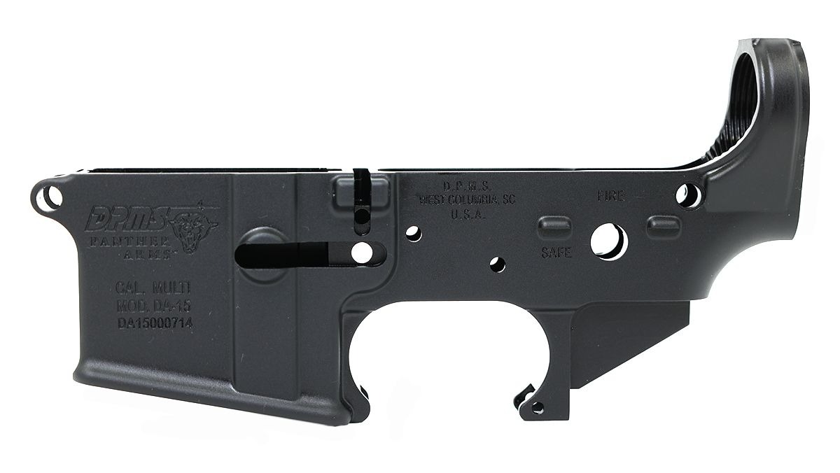 DPMS DR-15 DPDA151000 Forged Stripped AR15 Lower Receiver 7075-T6 Aluminum