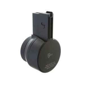 F5 F5-223-BLK AR-15 .223/5.56 50-Round Drum Magazine, Black Aluminum