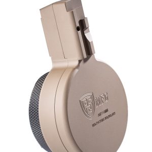 F5 EVO9MM-FDE CZ Scorpion 9mm 50-Round Drum Magazine FDE