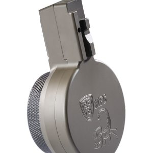 F5 EVO9MM-OD CZ Scorpion 9mm 50-Round Drum Magazine OD Green