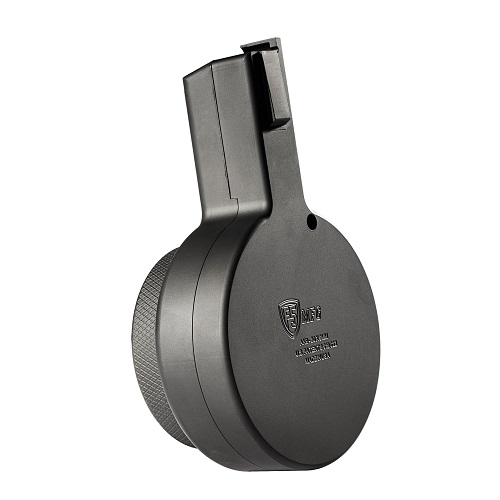 F5 KP9 and KR9 9mm 50 Round Billet Aluminum Drum Magazine - Armor Black F5-KP9AK9-BLK