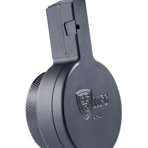 F5 MP5-BLK 50-Round Drum Magazine 9mm for HK MP5 & Clones - Black
