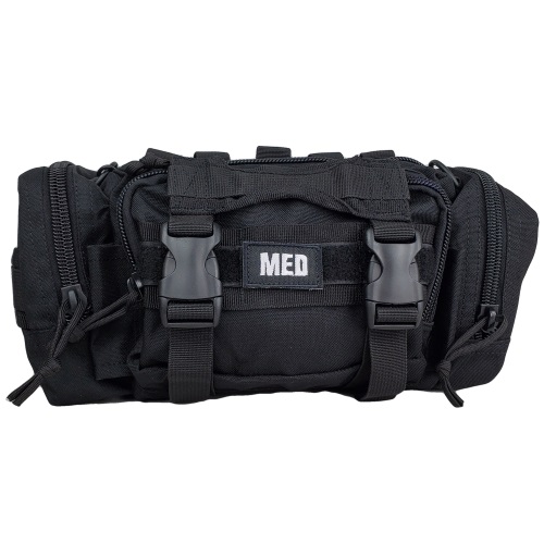 Elite First Aid FA143B-FAK Rapid Response Kit Black with EMT Shears