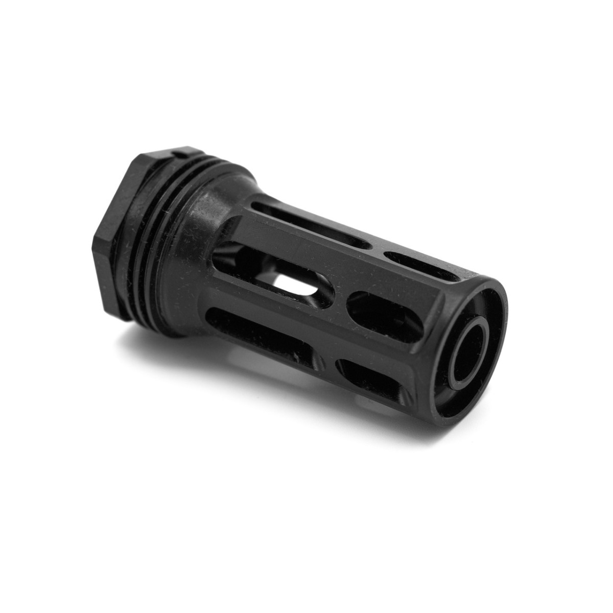 HUXWRX Flash Hider QD 762 7.62 NATO 5/8x24 Black 2.30 in Length