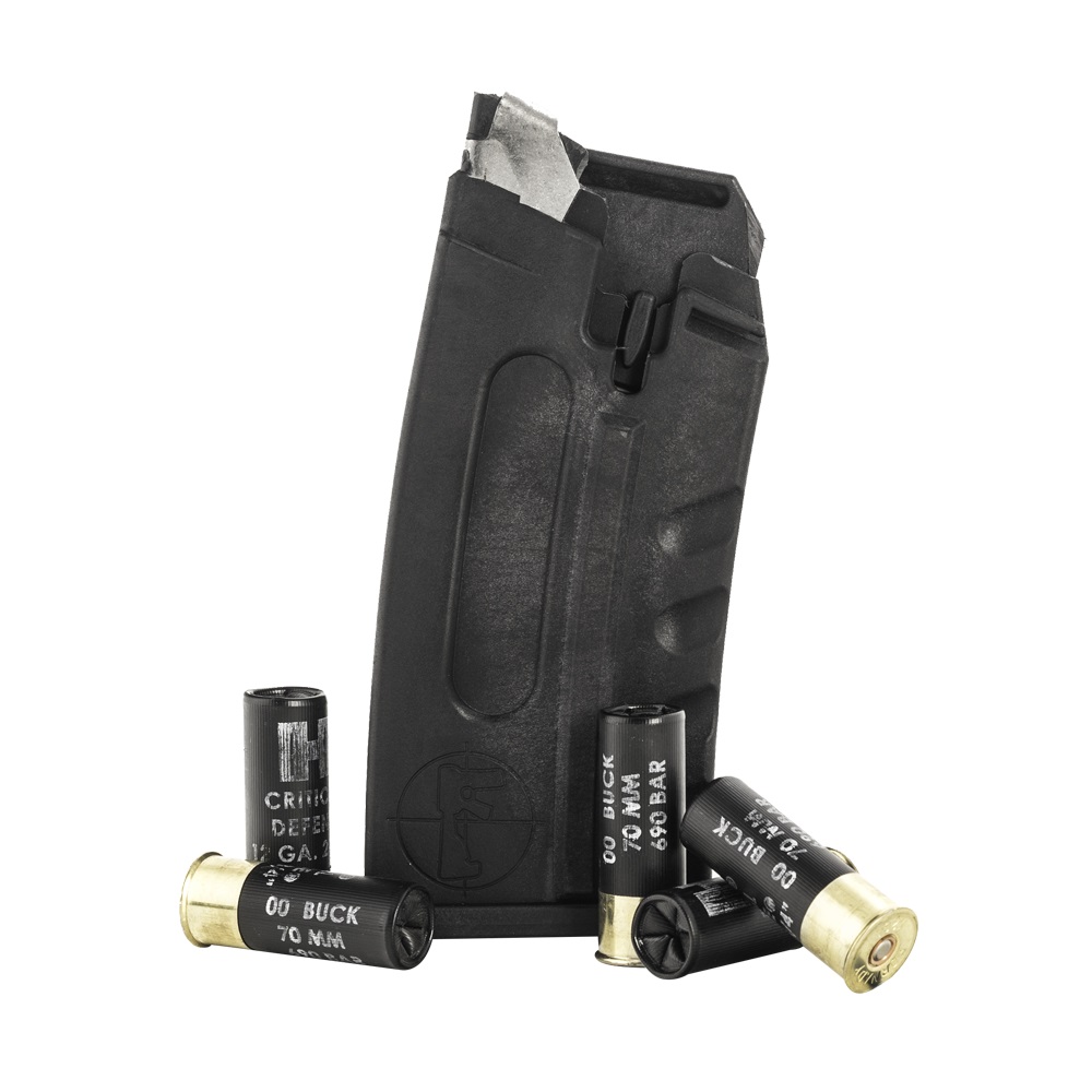 FosTech FT-7011 Origin-12 Shotgun Magazine 5rd Black 12ga