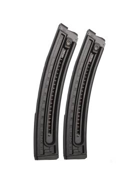 ATI GSG-16 Magazine .22LR 22 Rounds Matte Black 2 Pack