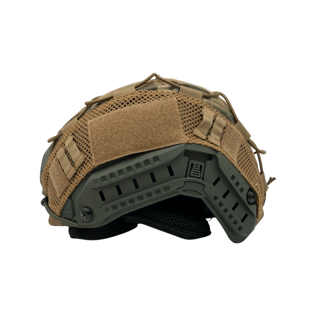 Guard Dog GD-FAST-HELMET-U Level IIIa Ballistic Helmet Green Multicam 3.5 lbs