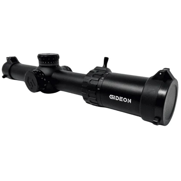 Gideon Optics GOG18SFP 1-8x24 SFP LPVO Scope, 30mm Tube, Black, BDC Reticle