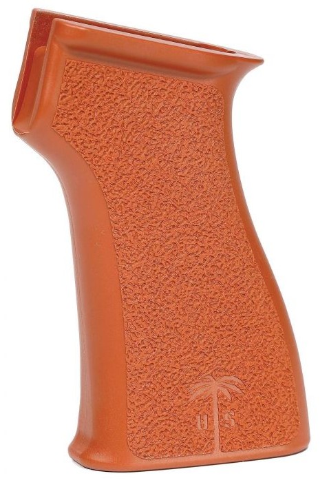 Century Arms GR087A US Palm AK Grip Bakelite Orange Synthetic Textured