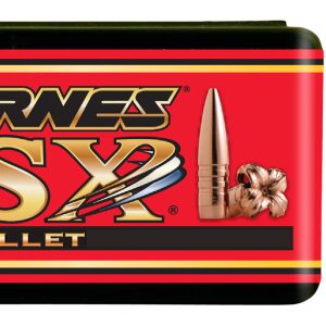 Barnes Bullets 30190 TSX Hunting, .22 Caliber, .224 Diameter, 62gr Boat-Tail, 50 Rounds Box