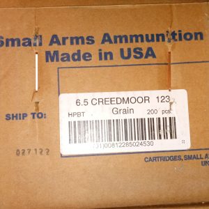 Armscor FAC65C-1N 6.5 Creedmoor 123gr HPBT Rifle Ammo 200rd Case