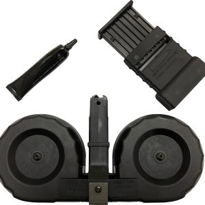 KCI USA KCI-MZ002 Black Mini-14 .223 100rd Polymer Drum Magazine