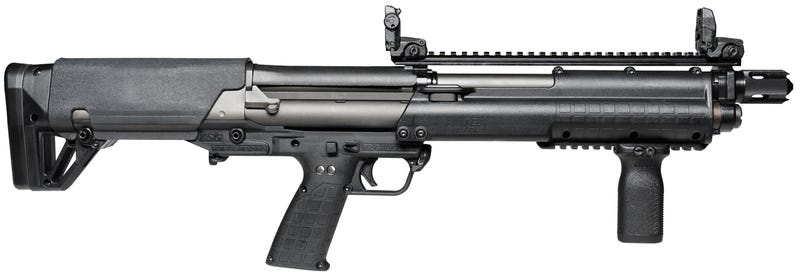 Kel-Tec KSGBLKD 12 Gauge KSG Defender 18.5" Pump Action 14rd Black