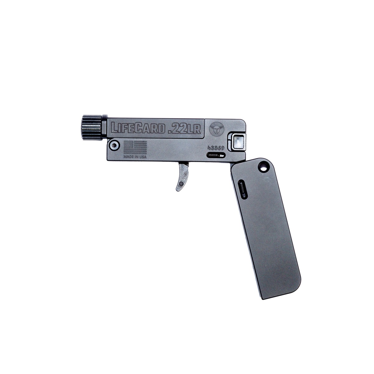 Trailblazer Lifecard LC1-T Pistol - Black .22 LR 2.5" Threaded Barrel