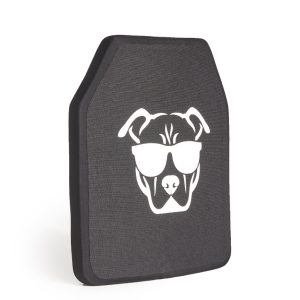 Guard Dog GD-IVPLATE Level IV 10x12 Ceramic Armor Plate, 6.5 lbs, Black