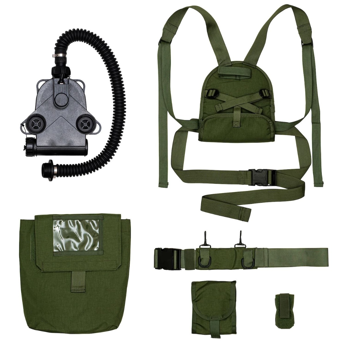 MIRA Safety MB90 Powered Air Purifying Respirator - Black, Lightweight Design, AA Battery Powered