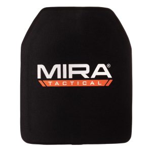 MIRA Safety MT-LVL4 Tactical Level 4 Body Armor Plate, 10x12, 5.9 lbs, Black