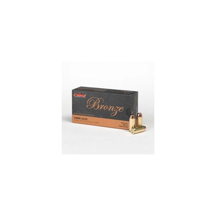 PMC 10A 10mm 200GR FMJ 50RD Ammo Box