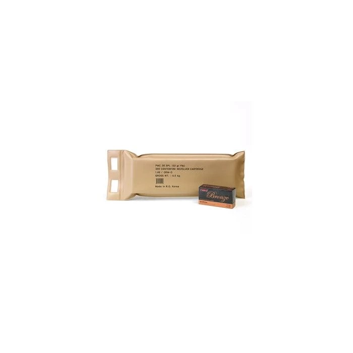PMC 38G-BP .38 Special 132GR FMJ Ammo 300 Rounds Battle Pack