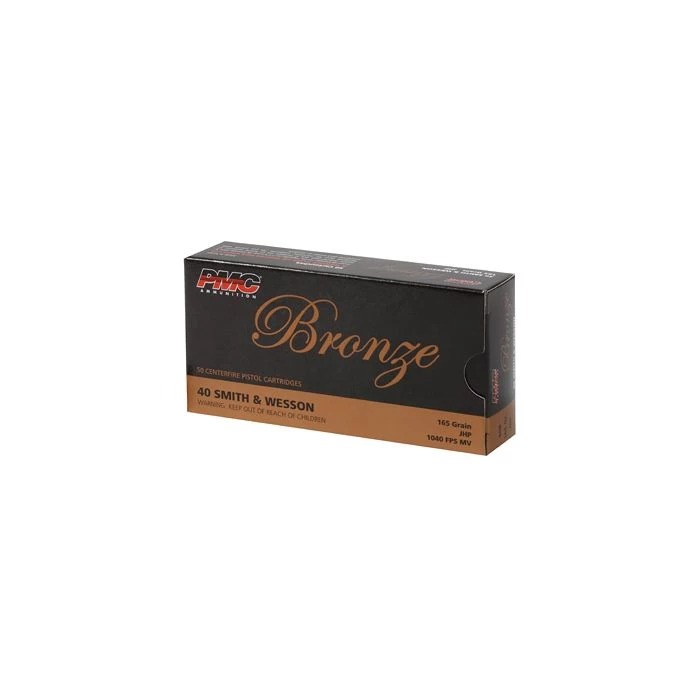 PMC 40B .40 S&W 165GR JHP Ammo 50 Rounds