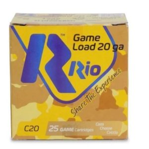 Rio Royal Buck 9P 20ga Buckshot 2.75 inch Shotgun Shells - 1Buck 1345 fps RB209