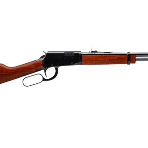 Rossi Rio Bravo Lever Action Rifle .22 LR 18" Barrel 15rd German Beechwood Stock Black