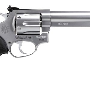 Rossi RM66 357 Mag 6" Revolver, Stainless Steel, Adjustable Sights