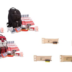 BUNDLE - ReadyWise 64 Piece Survival Backpack w/ PMC Battle Pack