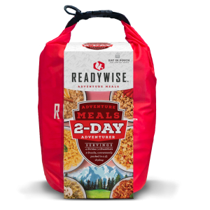ReadyWise RW05919 2-Day Adventure Food Kit with Dry Bag, 8 Servings