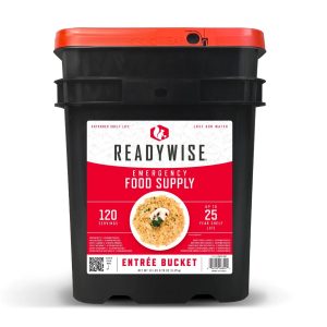 ReadyWise RW10120 Grab N Go Bucket 120-Serving Freeze-Dried Entrees