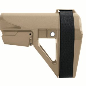 SB Tactical SBA5X-02-SB Pistol Stabilizing Brace Flat Dark Earth 10.25"