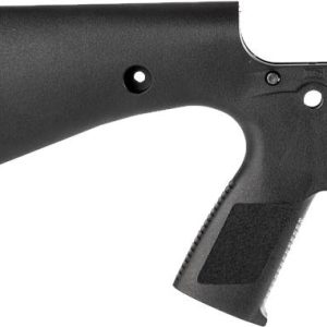 Wraithworks WARP-15 Black Polymer Stripped AR15 Lower Receiver with Integral Buttstock & Pistol Grip Trap Door Buttplate