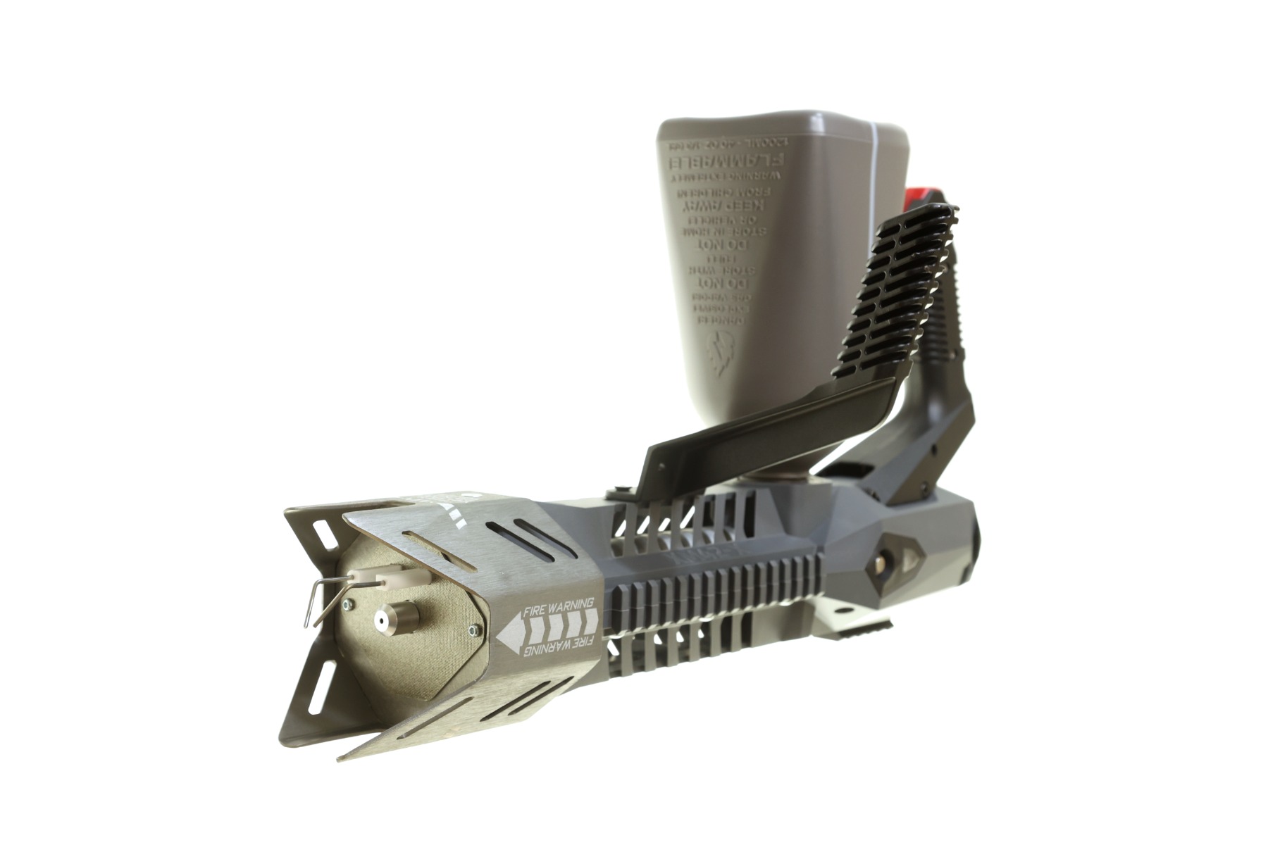 XM42-X Flamethrower Stealth Gray Ambidextrous Propane Electronic Ignition