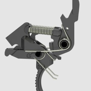 HIPERFIRE X2SM2 2-Stage Trigger, 3.5-4.5 lb Pull, Curved, Black Finish