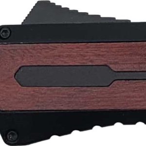 Zastava ZA7SRD A7 OTF Knife, Serbian Red Wood, S35VN Dagger Blade