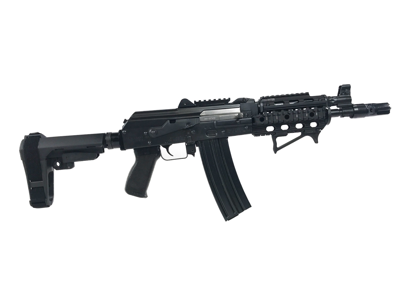 Zastava ZP85556TAC ZPAP85 AK-47 Pistol 5.56 NATO 10" Barrel Quad Rail